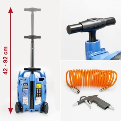 Kompresor 220V GÜDE 5l 10bar Airpower 1,1kW 148l/min bezolej