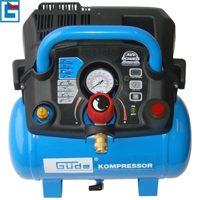 Kompresor 220V GÜDE 6l 8bar Airpower 1,1kW 8,5kg bezolejový