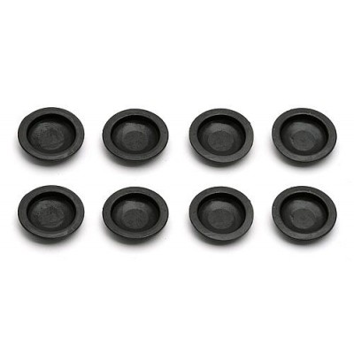 RC8, 16mm gumové čepičky tlumičů