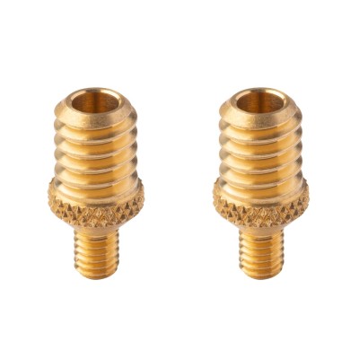 Mosazná redukce pro nafukování kol, 2 ks.