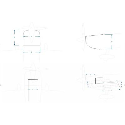 73" Pitts S2B Žlutý (1,85m)