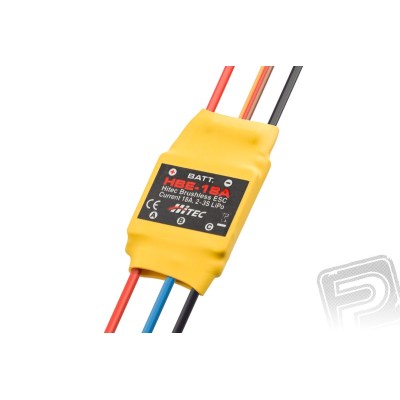 Elektronický regulátor otáček brushless HITEC HBE-18A