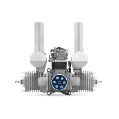 Motor GP 123 ccm V2 včetně tlumiče a příslušenství