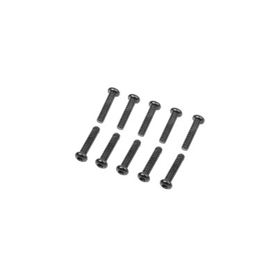 M3x14mm Imbusové šroubky s kulatou hlavou, 10 ks.