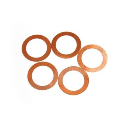 Podložky pod hlavu 0,2mm (pro .21 motory, 5ks.)