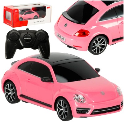 Rastar RC auto 76200 Volkswagen Beetle 1:24 růžové