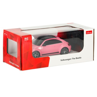 Rastar RC auto 76200 Volkswagen Beetle 1:24 růžové