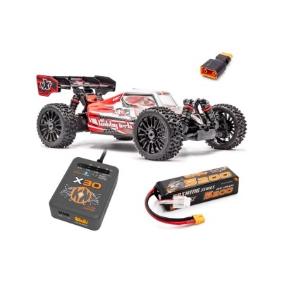 SPIRIT NXT RR BRUSHLESS buggy - červená (vč. LiPo a nabíječe)