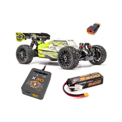 SPIRIT NXT RR BRUSHLESS buggy - žlutá (vč. LiPo a nabíječe)