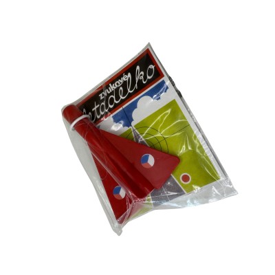 Zvukové letadlo MiG červené