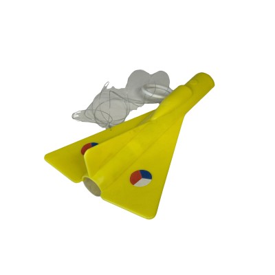 Zvukové letadlo MiG žluté