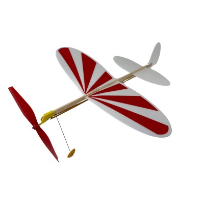 Igralet populární KOMÁR na gumu červený