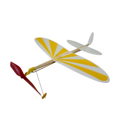 Igralet populární KOMÁR na gumu žlutý