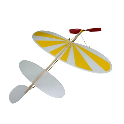 Igralet populární KOMÁR na gumu žlutý