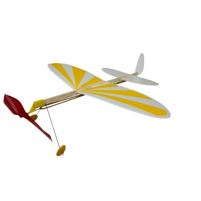 Igralet populární KOMÁR na gumu žlutý