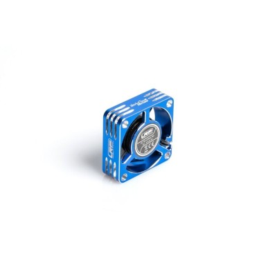 WorksTeam Hliníkový HighRev. ventilátor pro regulátory 30x30x10mm - 1S/2S - ESC konektor