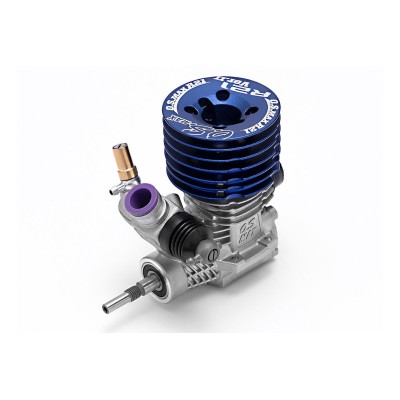 OS MAX R21 V2 samotný motor (stříbrná verze s modrou hlavou)