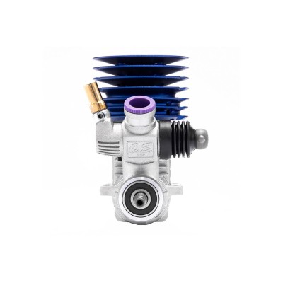 OS MAX R21 V2 samotný motor (stříbrná verze s modrou hlavou)