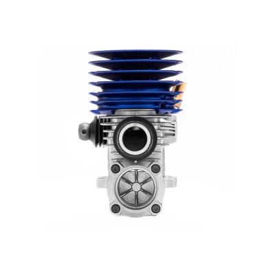 OS MAX R21 V2 samotný motor (stříbrná verze s modrou hlavou)