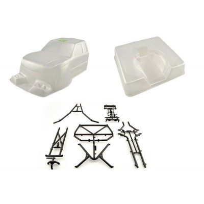 Trail Honcho karoserie čirá včetně plast. dílů