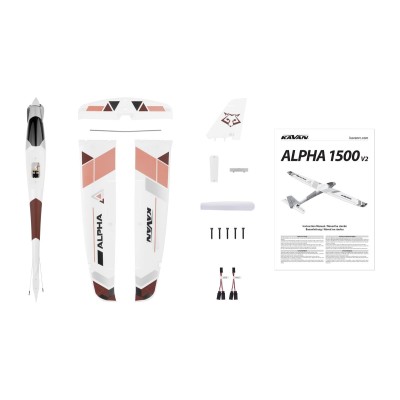Alpha 1500 V2 ARF - červená