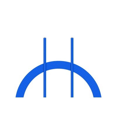 Kabel PVC 0.055mm2 10m (modrý)