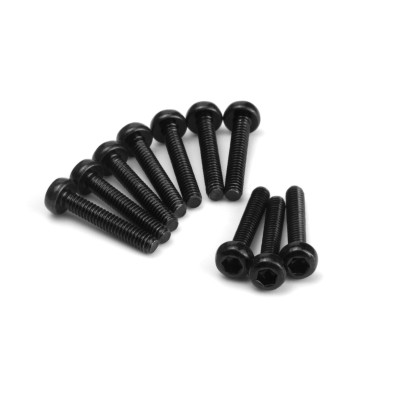 Imbusové šroubky s kulatou hlavou M1.7x10mm (10 ks)