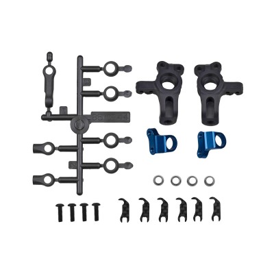 RC10B84 FT Přední těhlice s nastavitelným KPI