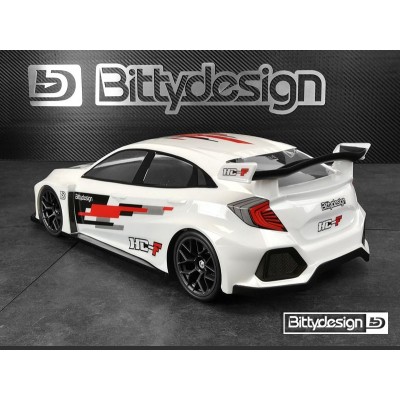 Karoserie čirá Bittydesign pro TC FWD podvozky 190mm