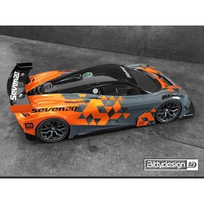 Karoserie čirá Bittydesign SEVEN20 GT - (190 mm)