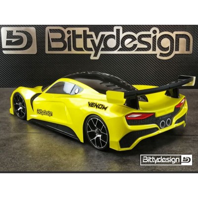 Karoserie čirá Bittydesign VENOM GT - (190 mm)