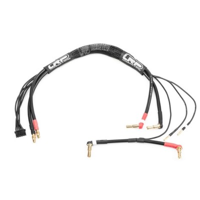 Nabíjecí kabel 35cm 2x2S LiPo HARDCASE z G4 na P4/5 včetně balančního konekt. XH