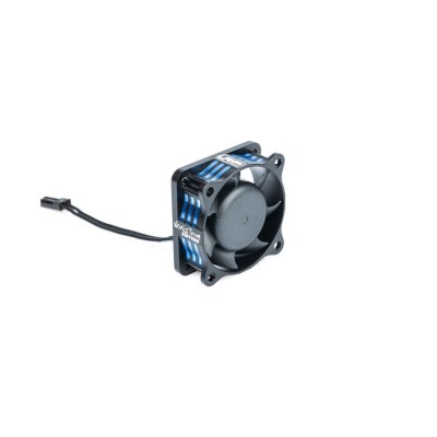 LRP WorksTeam Hliníkový SuperHighRev. ventilátor 40x40x15mm 1-2S s přijímačovým konektorem