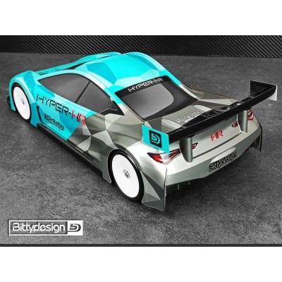 Karoserie čirá Bittydesign HYPER-HR - (190 mm) - lehká