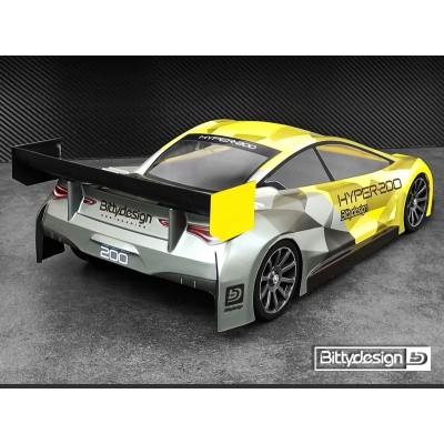 Karoserie čirá Bittydesign HYPER nitro - (200 mm) - lehká