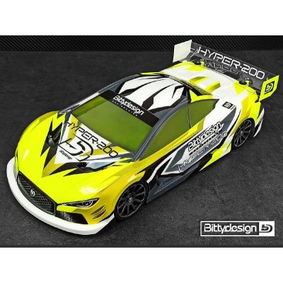 Karoserie čirá Bittydesign HYPER nitro - (200 mm) - lehká