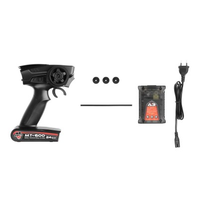 HiMOTO 1:10 Rally X Brushless 2,4 GHz RTR set, červená