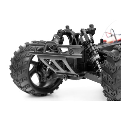 HiMOTO 1:18 Monster Truck MASTADON 2,4 GHz RTR set, červená