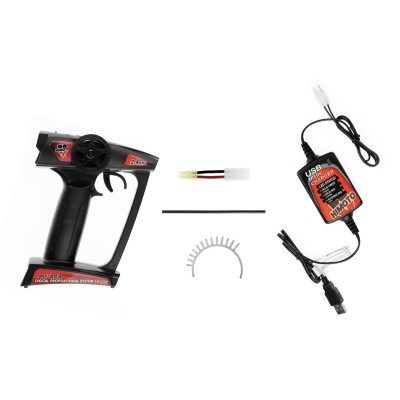 HiMOTO 1:18 Rally TRICER 2,4 GHz RTR set, černá