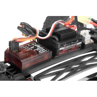 HiMOTO 1:18 Truggy CENTRO Brushless 2,4 GHz RTR set, červená