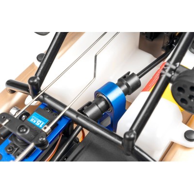 HiMOTO 1:5 Buggy RAPTOR 5XB 32cc 2,4 GHz RTR set, modrá