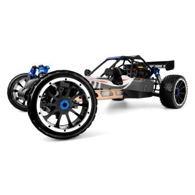 HiMOTO 1:5 Buggy RAPTOR 5XB 32cc 2,4 GHz RTR set, šedá