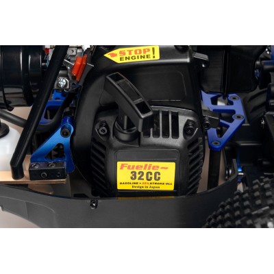 HiMOTO 1:5 Buggy RAPTOR 5XB 32cc 2,4 GHz RTR set, šedá
