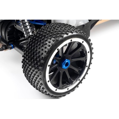 HiMOTO 1:5 Buggy RAPTOR 5XB 32cc 2,4 GHz RTR set, šedá