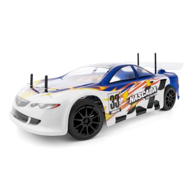 HiMOTO 1:10 Onroad NASCADA Brushless 2,4 GHz RTR set, modrá