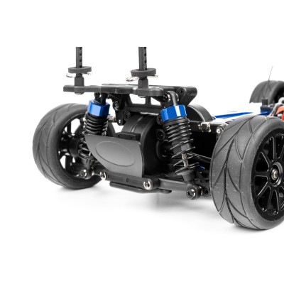 HiMOTO 1:10 Onroad NASCADA Brushless 2,4 GHz RTR set, červená
