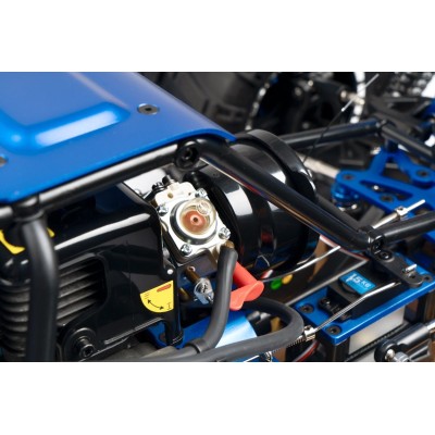 HiMOTO 1:5 Monster Truck RAPTOR 5XB 32cc 2,4 GHz RTR set, modrá