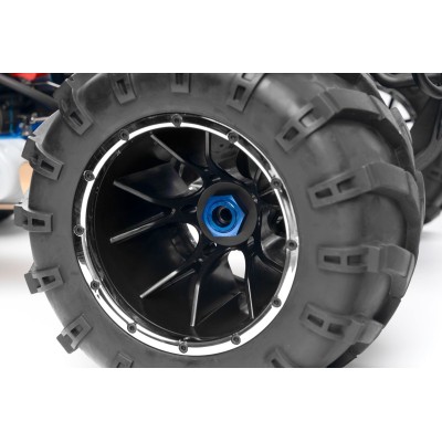 HiMOTO 1:5 Monster Truck RAPTOR 5XB 32cc 2,4 GHz RTR set, modrá