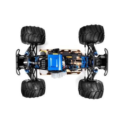 HiMOTO 1:5 Monster Truck RAPTOR 5XB 32cc 2,4 GHz RTR set, červená