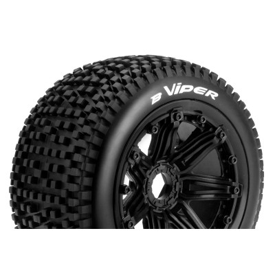B-VIPER SPORT 1/5 Baja zadní 24mm hex, černé disky, 2 ks